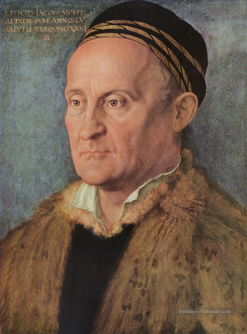 Portrait de Jacob Muffle Albrecht Dürer Peintures à l'huile